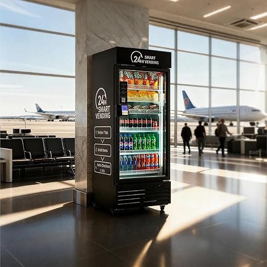 haha ai vending machine in office